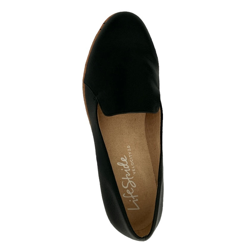 ZENDAYA Slip On Black Loafer Women's Shoes