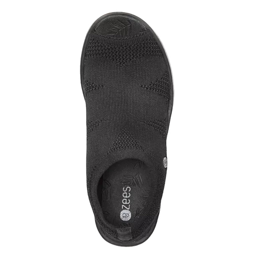 SECRET Wedge Peep-Toe Sandals Black Women's Shoes