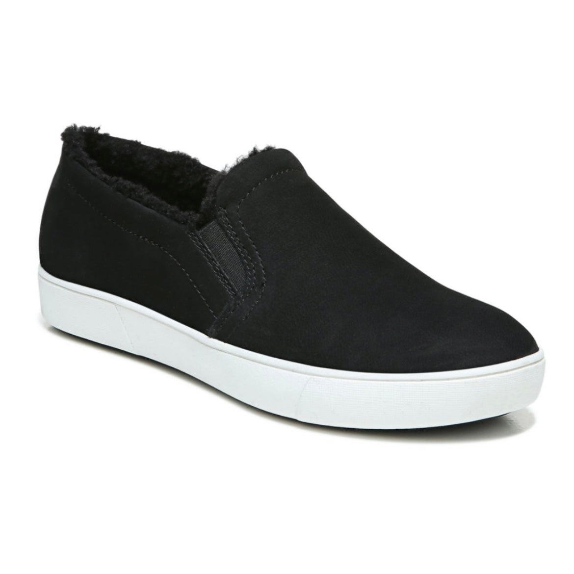 MARIANNE-COZY Slip On Black Sneakers Women's Shoes