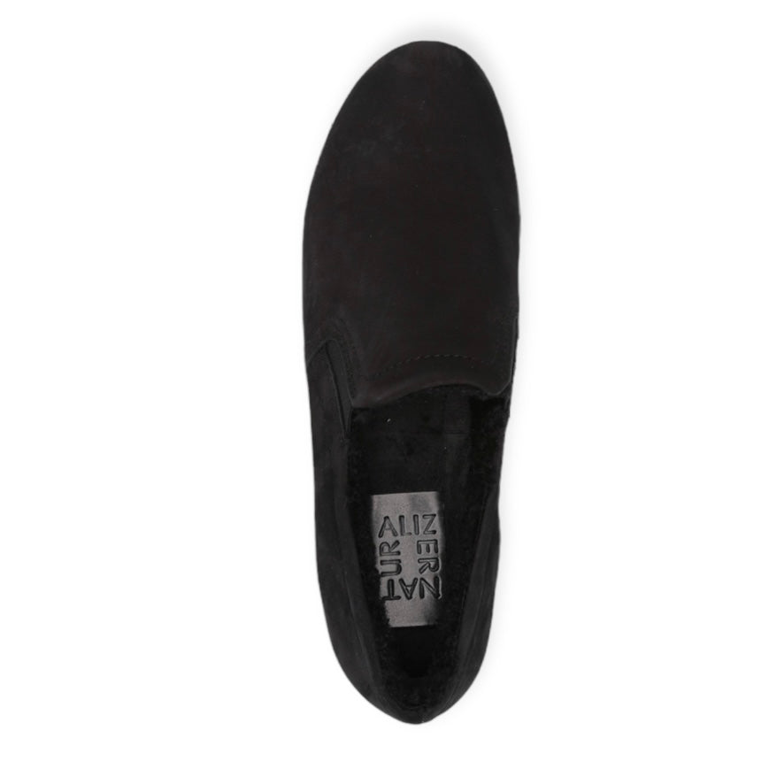 MARIANNE-COZY Slip On Black Sneakers Women's Shoes