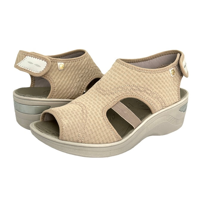 DREAM Washable Wedge Beige Women's Sandals