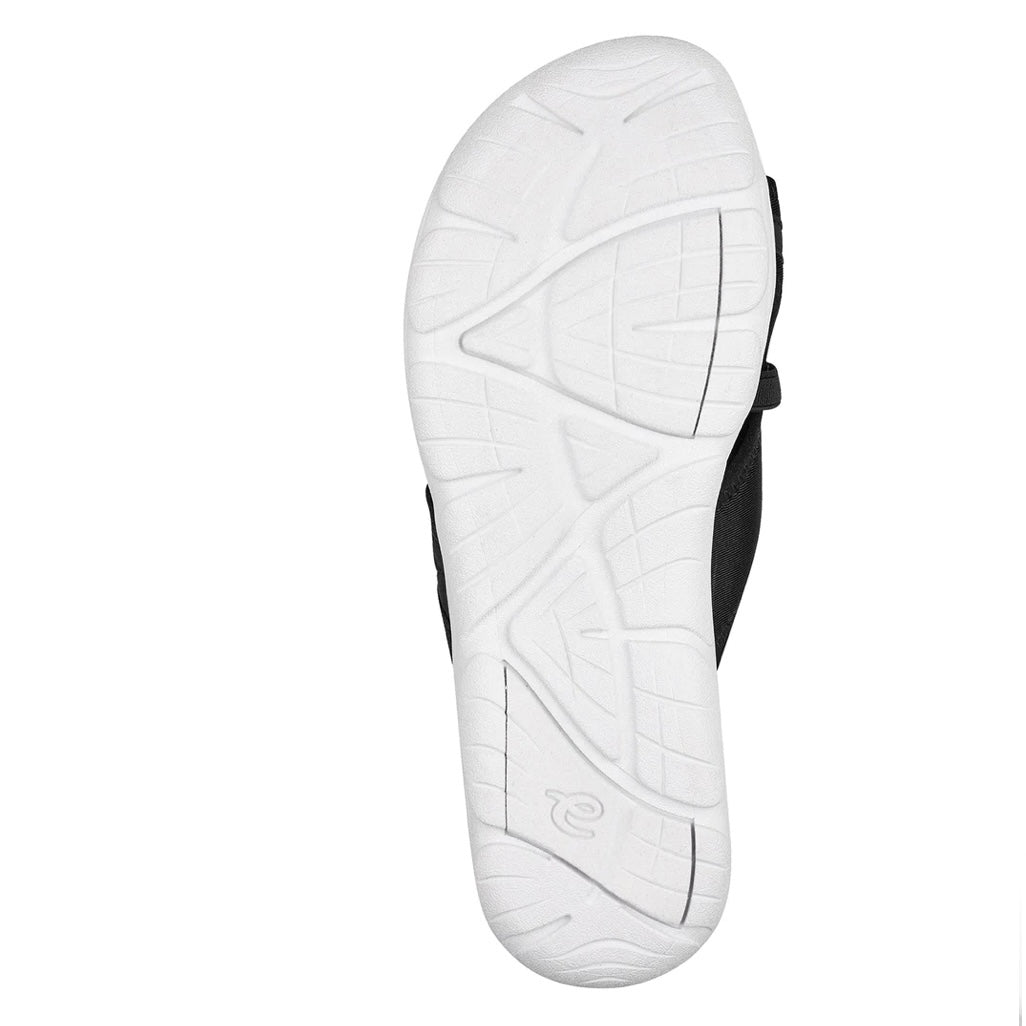 LOLA Casual Ring Toe Flats Sandals Black Women's Shoes
