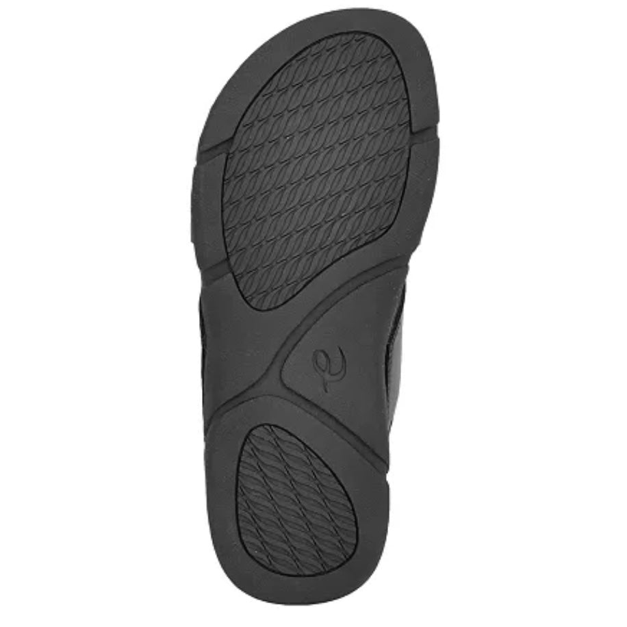 MEADOW Black Sandals Slip On Women's Shoes