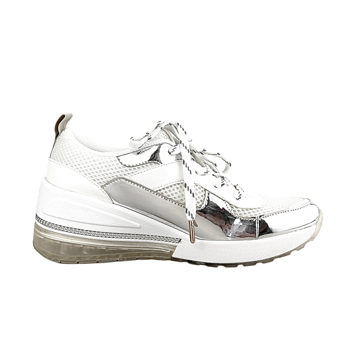 WEDDI Sneakers Lace-Up Wedge Heels Women's Shoes