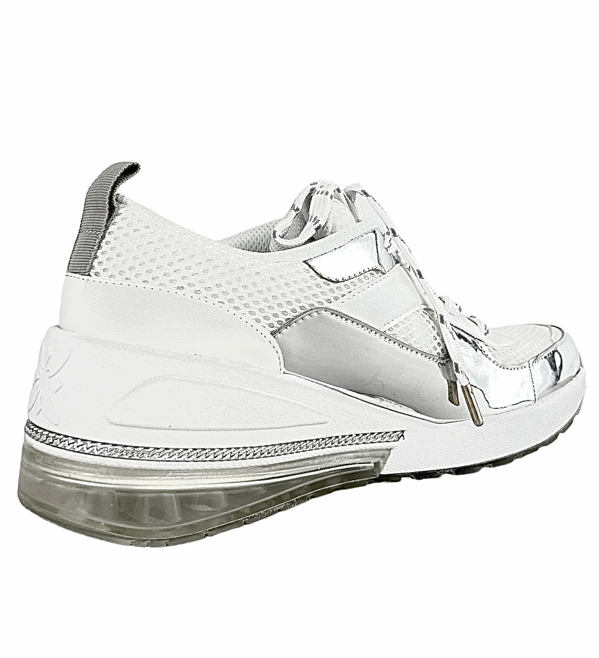 WEDDI Sneakers Lace-Up Wedge Heels Women's Shoes