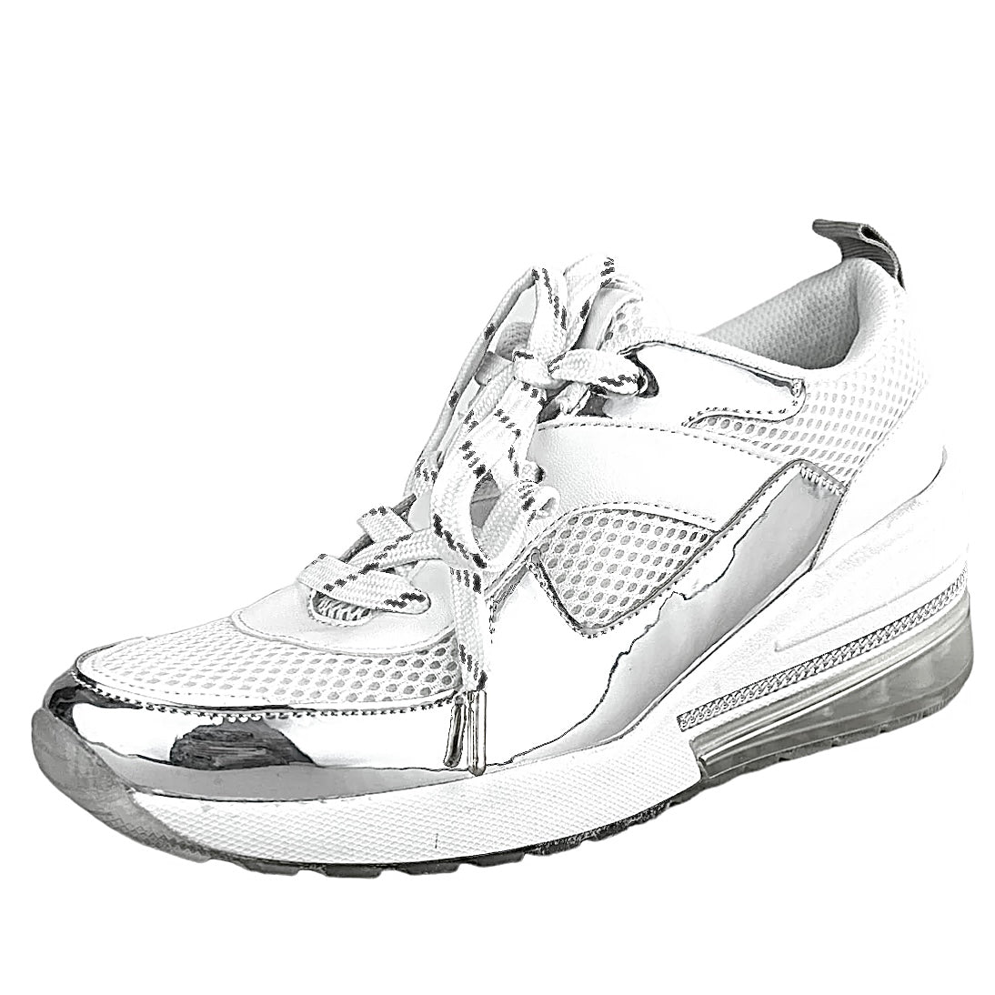 WEDDI Sneakers Lace-Up Wedge Heels Women's Shoes