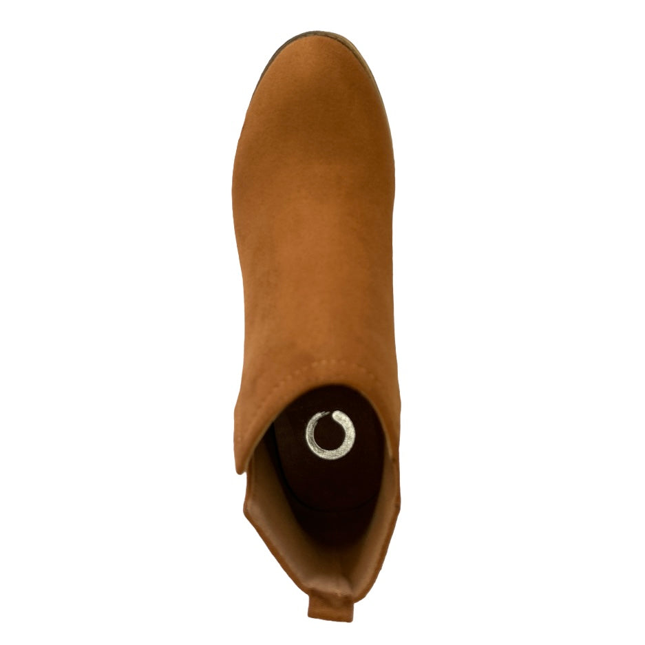 RIMI Camel Booties Women's Ankle Boots
