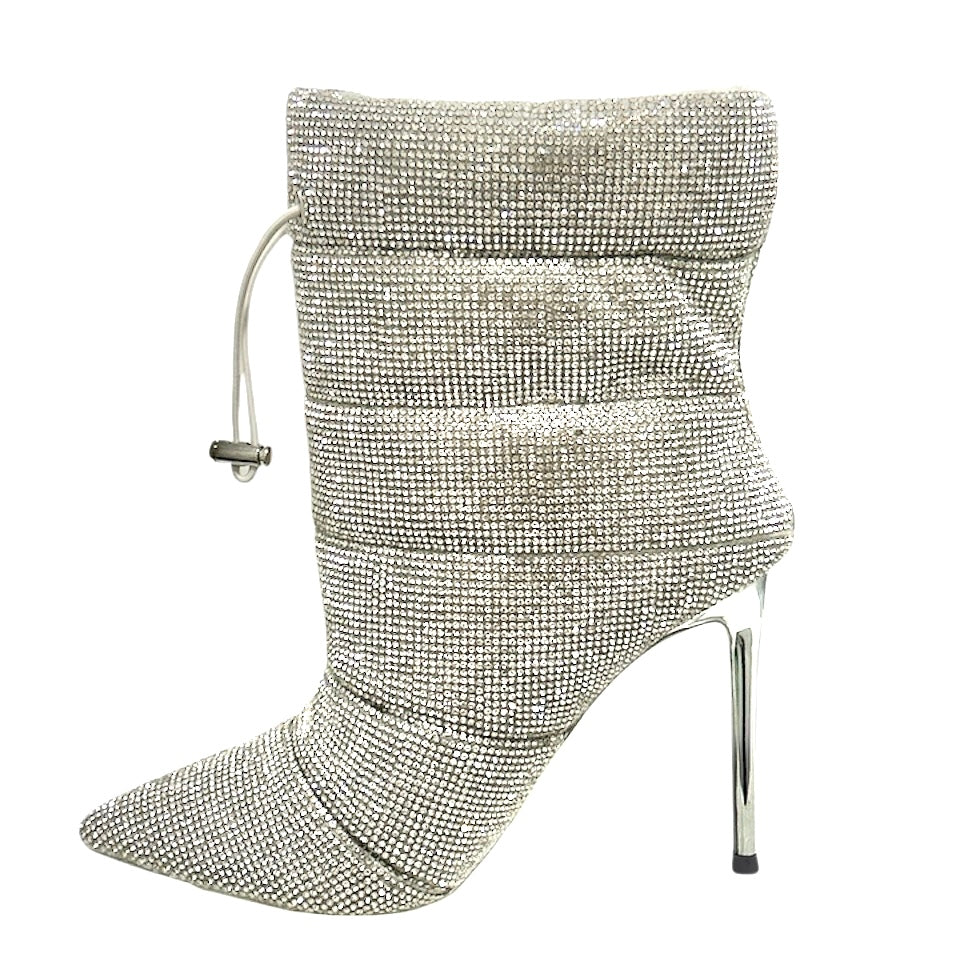 CLOAK Women's Stiletto Heel Ankle Boots Dress Booties