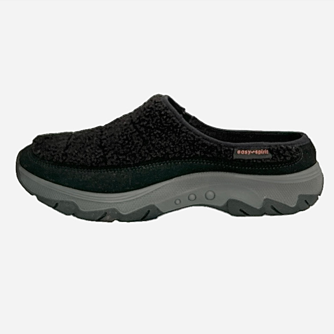 TERRAVE Clogs Black Faux Fur Women's Shoes Size 8.5
