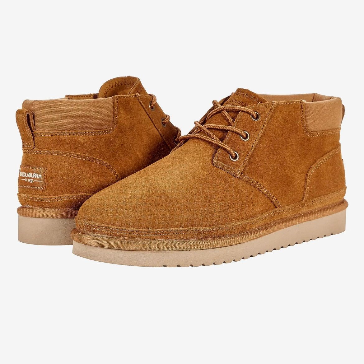 ADVAY Chukka Boots Lace Up Fur Tan Women's Shoes