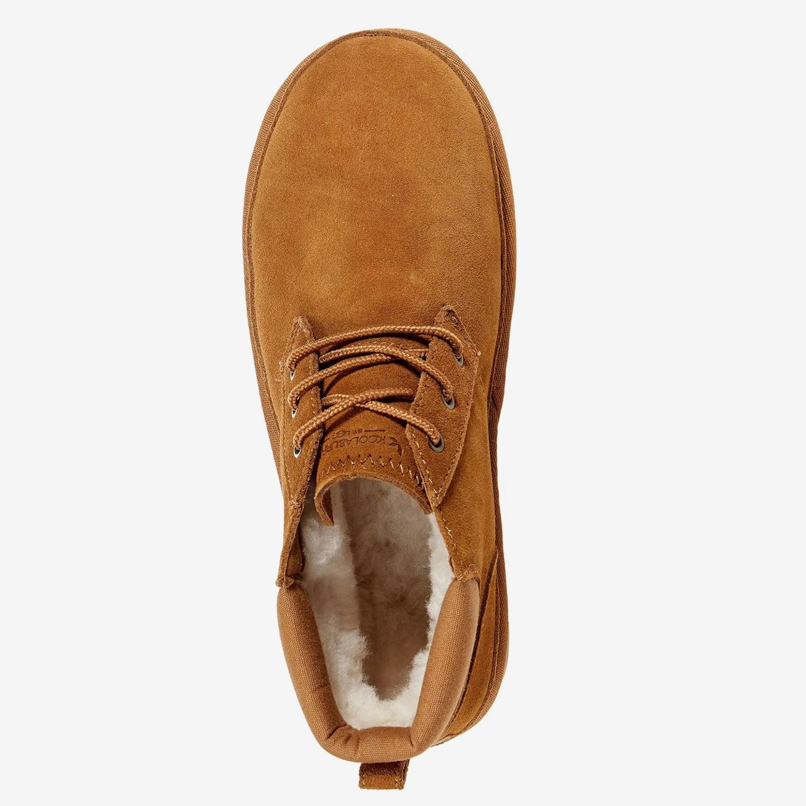 ADVAY Chukka Boots Lace Up Fur Tan Women's Shoes