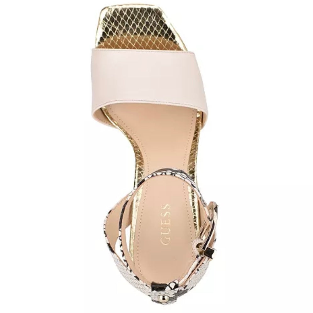 RIPPA Women's Platform Ankle Strap Block Heel Sandals