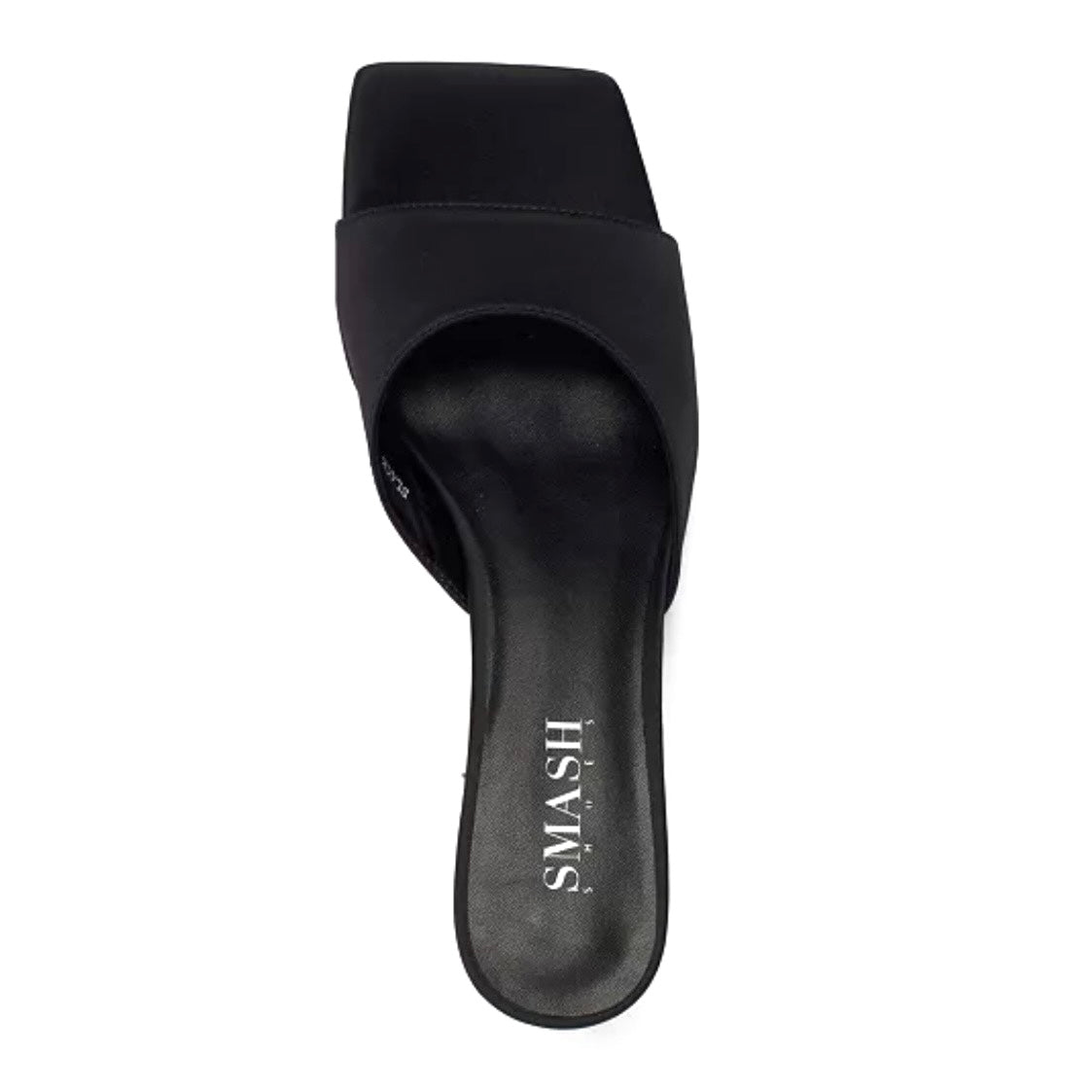 Women's JENNIFER Block Heels Mule Sandals Black