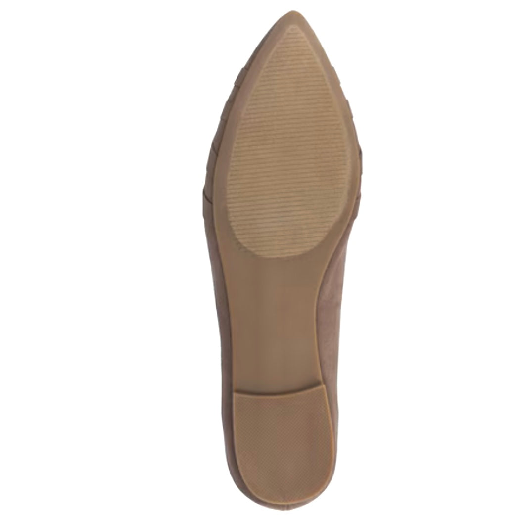 MINDEE Women's Pointed Toe Comfort Loafers Flats Ballet