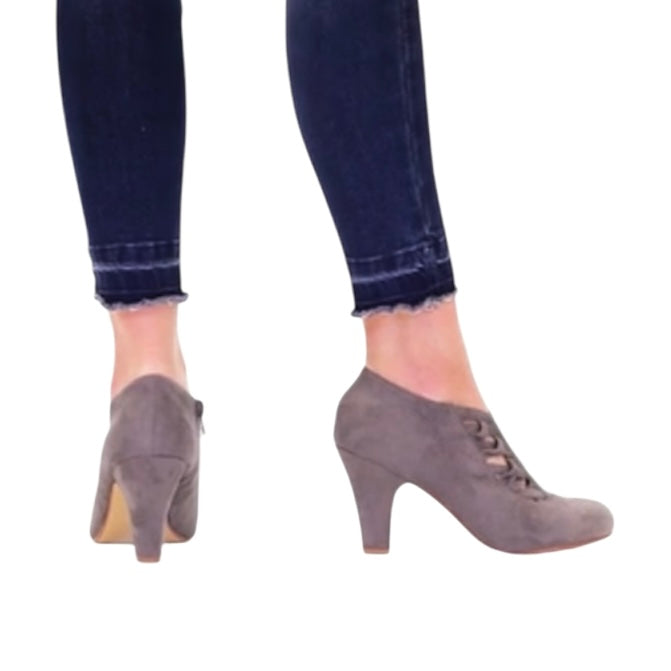PIPER Women's Cagey Upper Ankle Boot Heel Booties