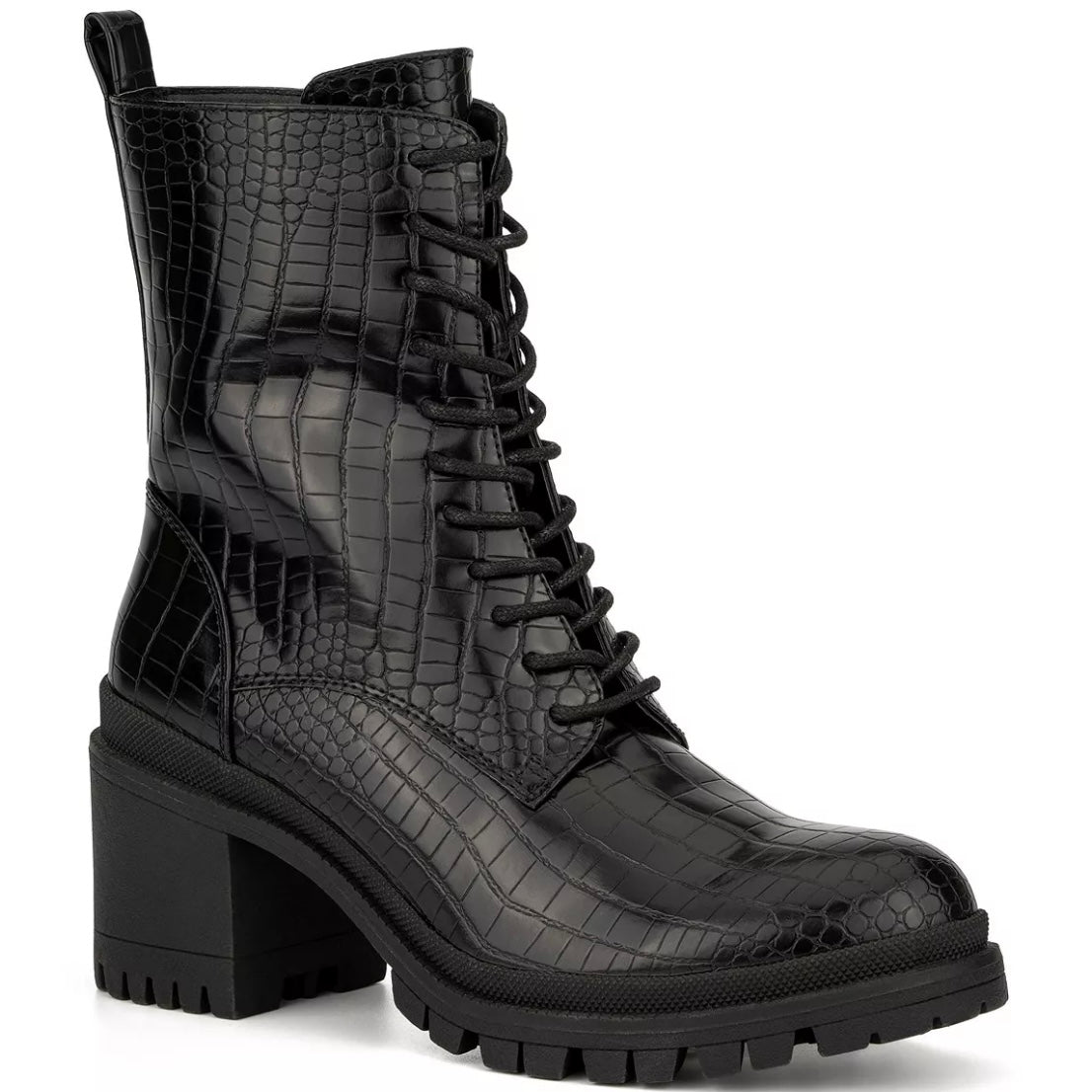 HARLOW Lug Sole Lace Up Bootie Women's Shoes