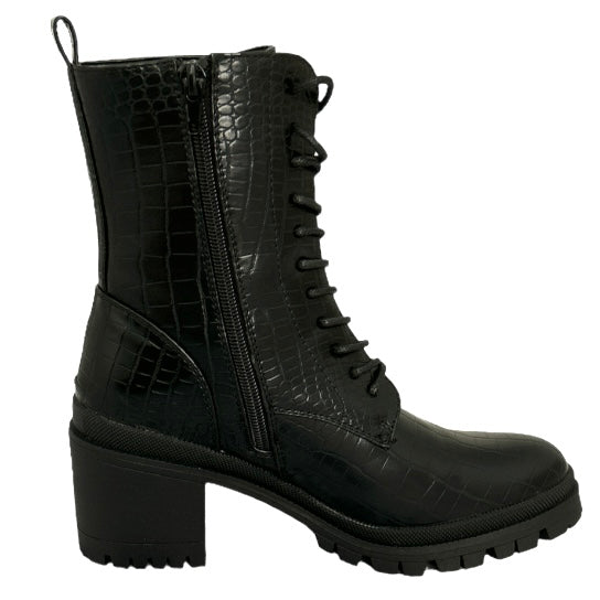 HARLOW Lug Sole Lace Up Bootie Women's Shoes