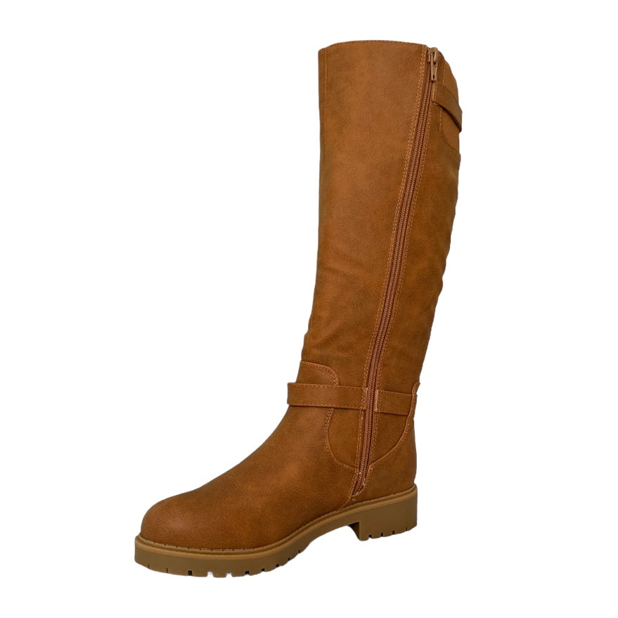 ELENORR Buckle Riding Boots Women's Shoes