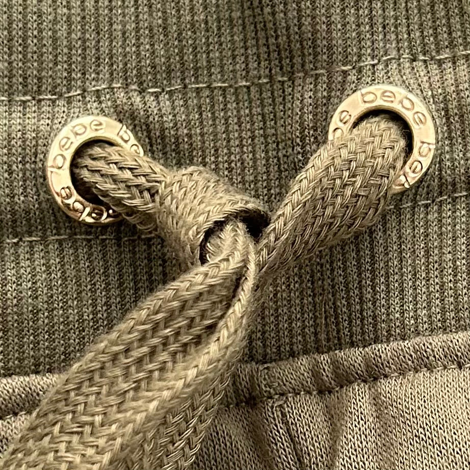 Women's Fleece Plus Size Drawstring Waist Olive Jogger