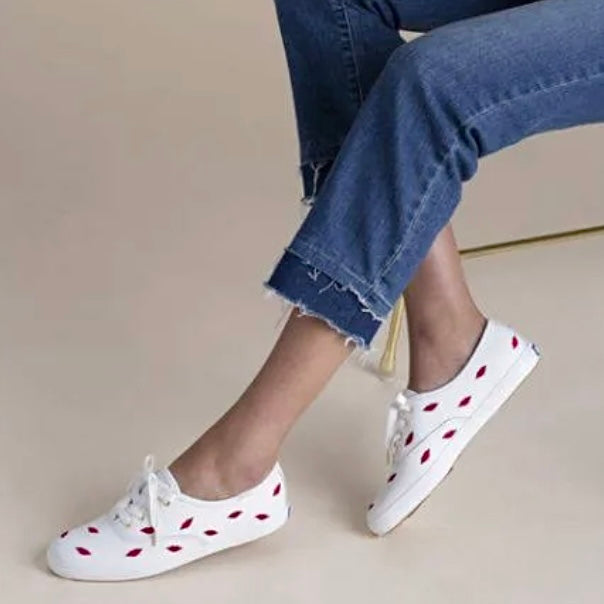 CHAMPION Women's Leather Low Top Sneakers