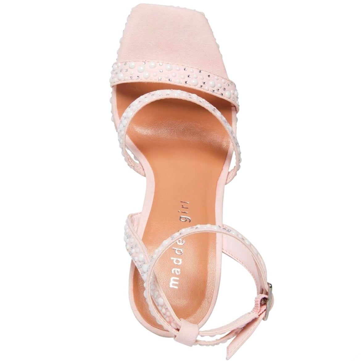 ZANEE Women's Platform Heel Ankle Strap Sandals