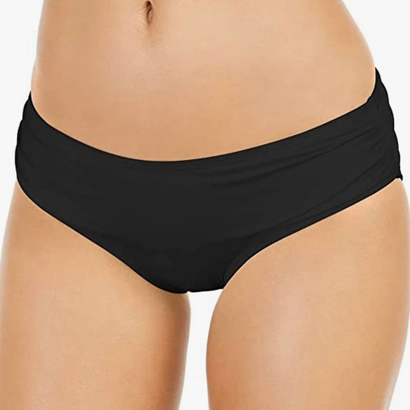 Swimwear Shirred Side Bikini Bottom