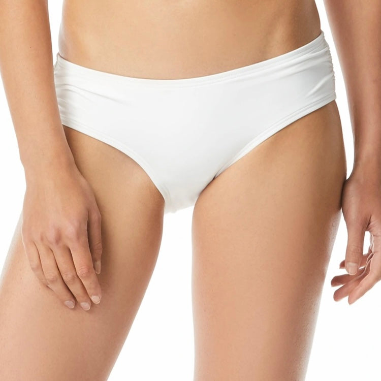 Swimwear Shirred Side Bikini Bottom