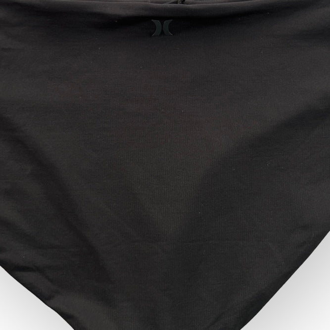 Solid Black Bikini Bottoms Size L Women's Swimwear