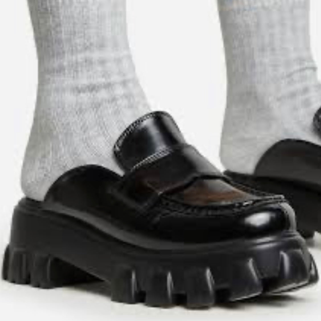 BUT U WomeChunky Loafer Mules Women's Clogs