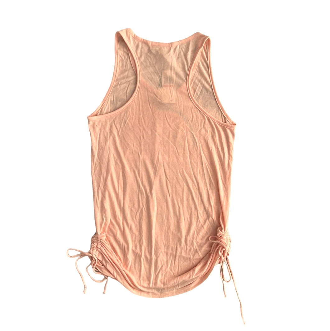 Junior's Graphic-Print Side-Shirred Dress Cover-Up