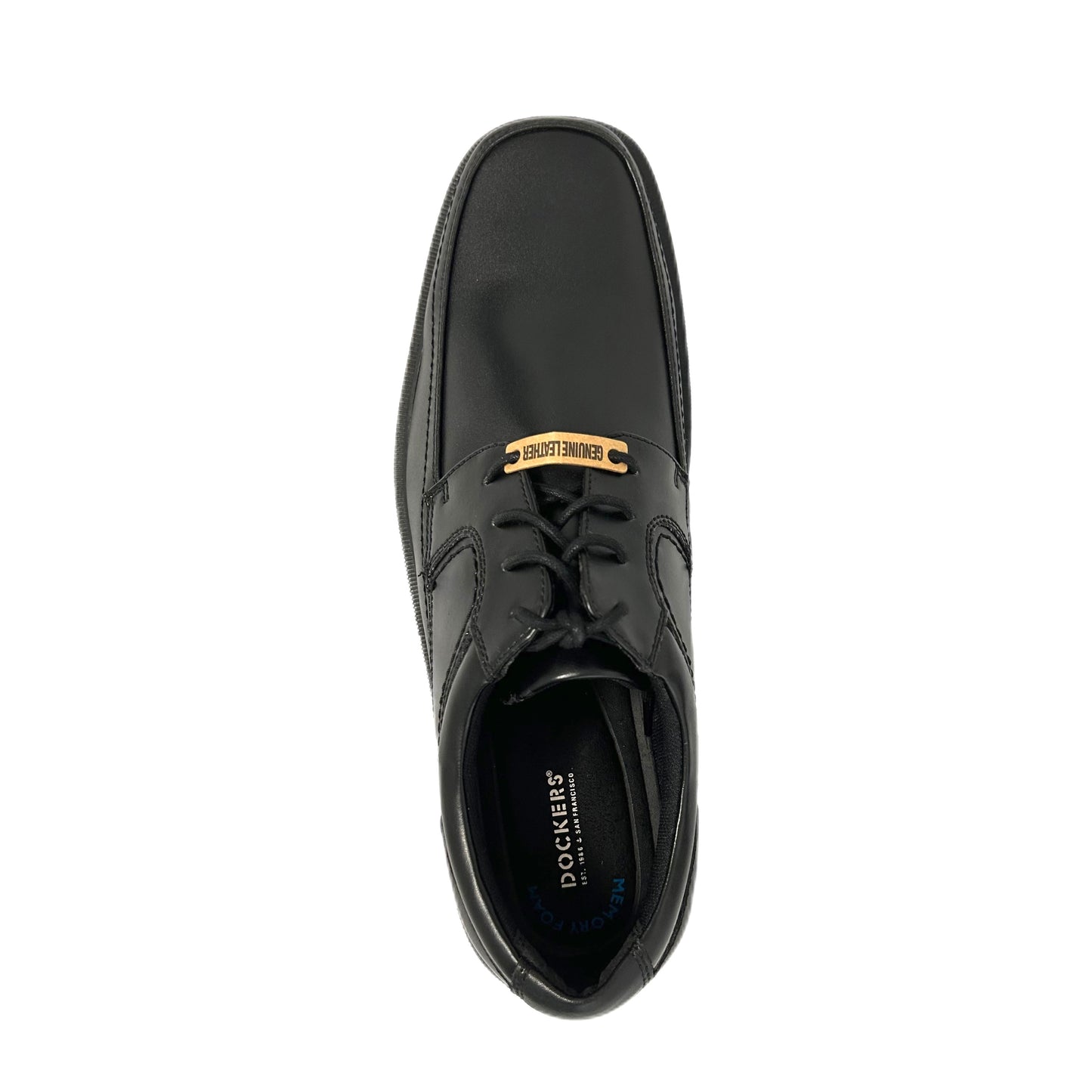 MANVEL Men's Faux Leather Oxfords Shoes