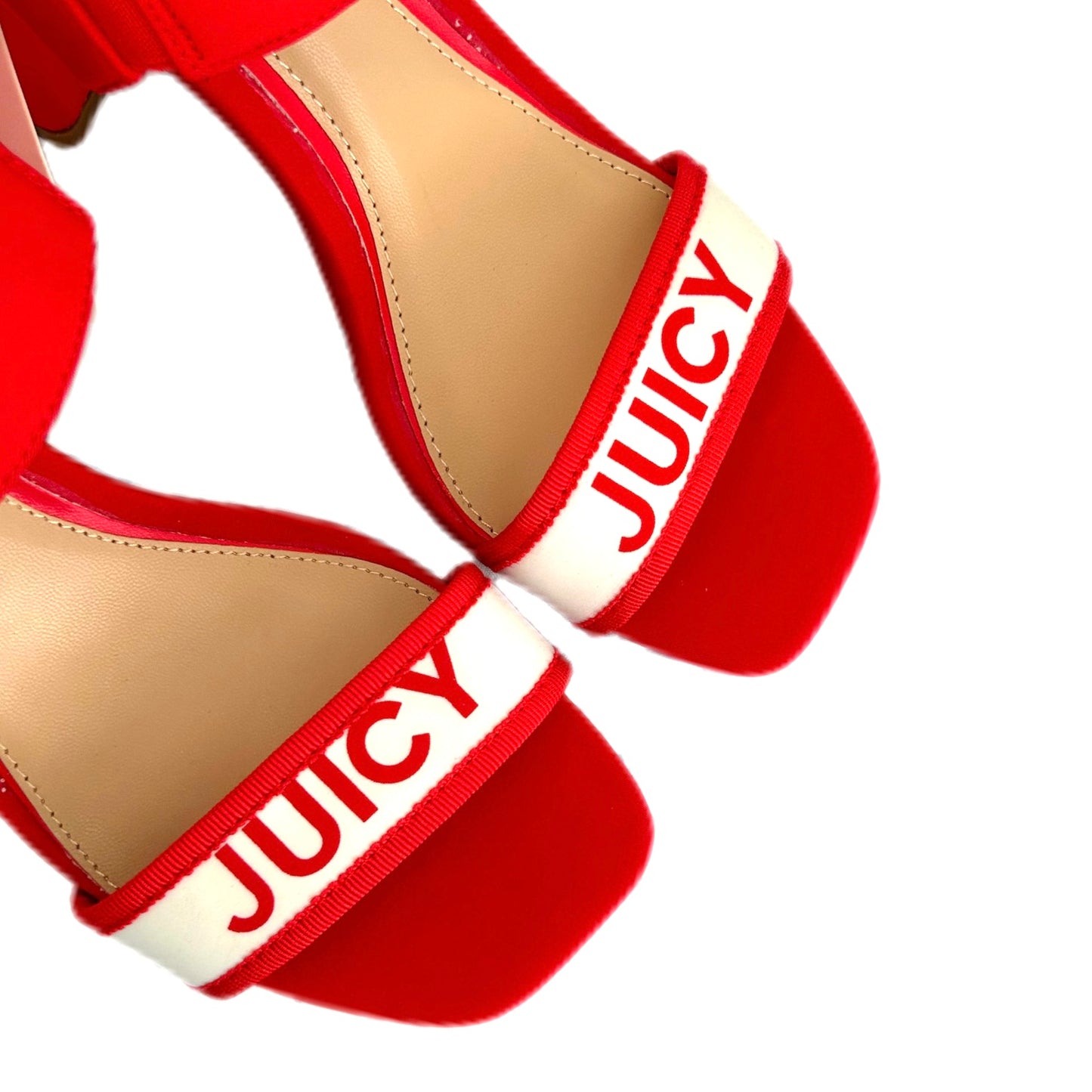 GLISTEN Women's High Block Heel Sandals Platform