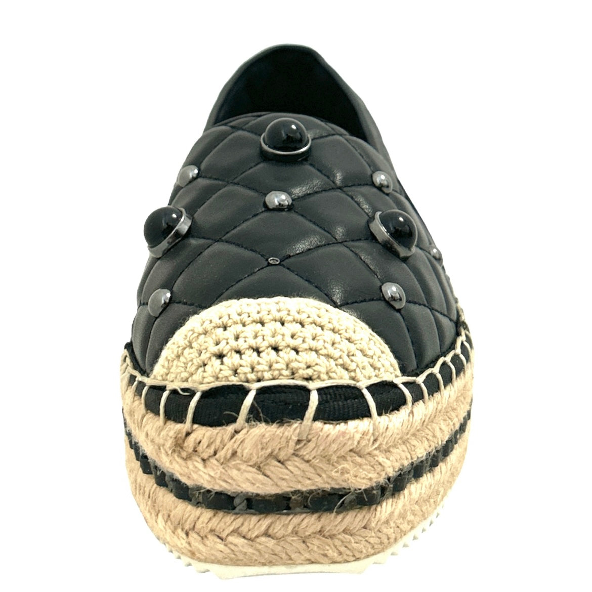 DIYA Platform Espadrille Flats Size 6.5 Slip On Women's Shoes