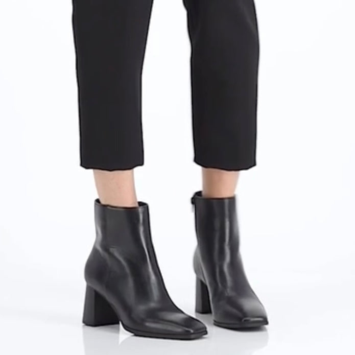 DASHA Block Heels Booties Black Size 8 Women's Boots