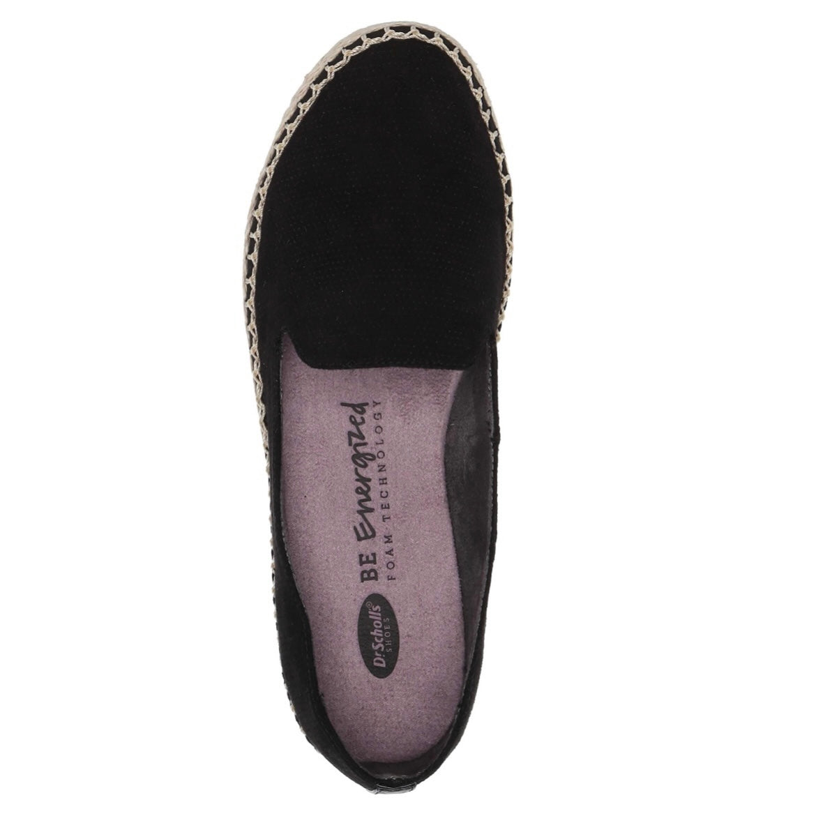 FIND ME Black Flats Slip On Size 7.5 Women's Espadrille