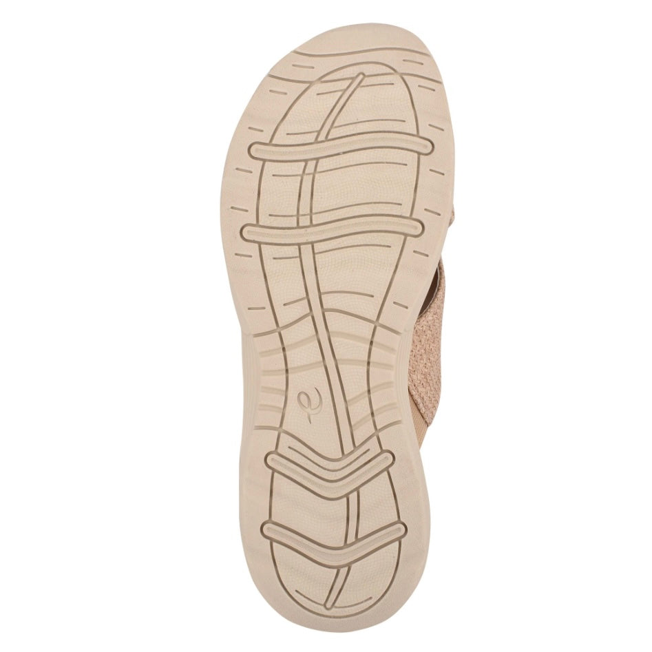 TAITE Slide Comfort Crisscross Strap Casual Flats Women's Sandals