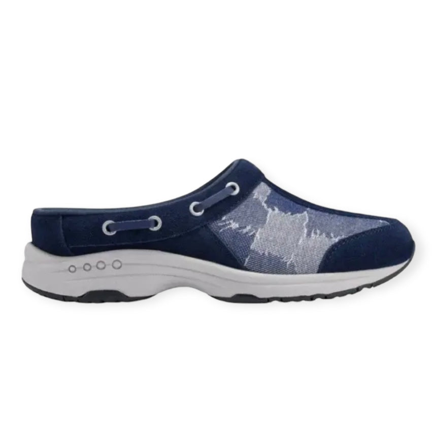 TRAVELPORT Denim Navy Blue Women's Athletic Mules