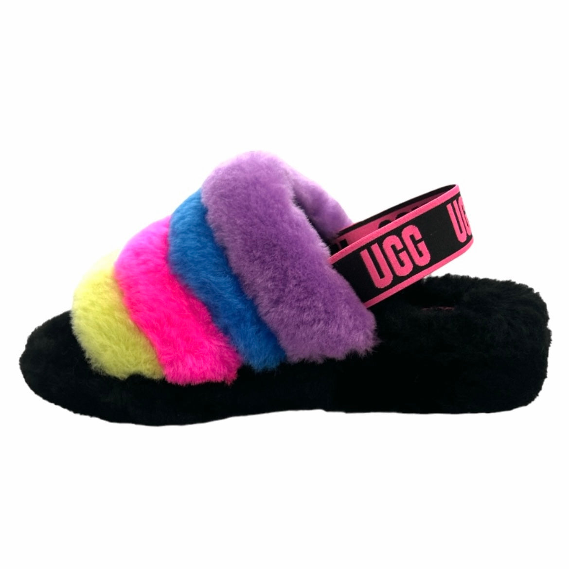 FLUFF YEAH Slide Slingback Multicolor Women's Slippers Sandals