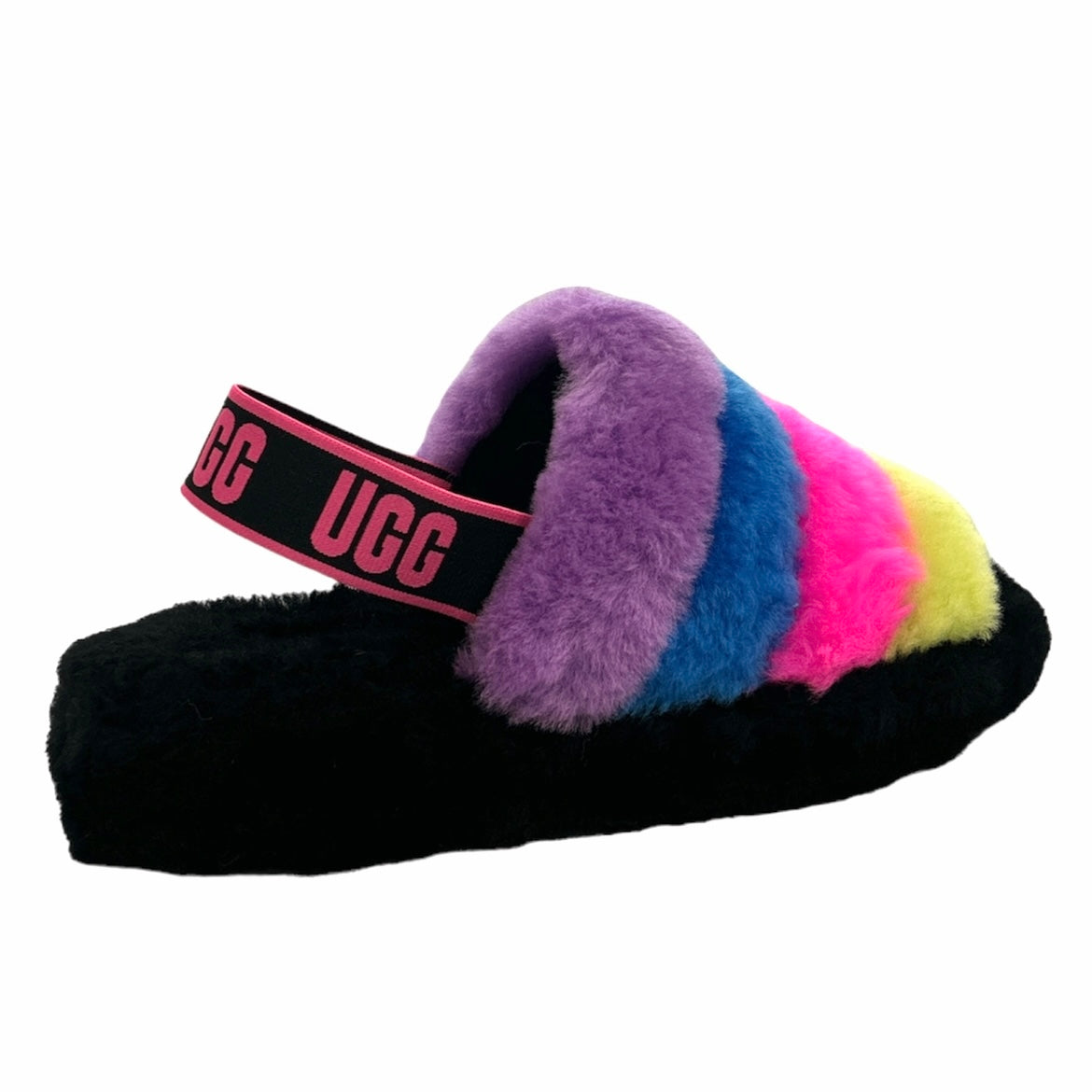 FLUFF YEAH Slide Slingback Multicolor Women's Slippers Sandals