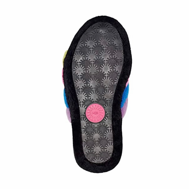 FLUFF YEAH Slide Slingback Multicolor Women's Slippers Sandals