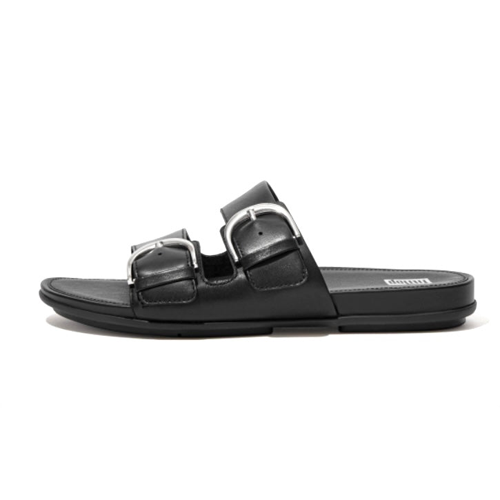 GRACCIE Women's Black Slide Sandals