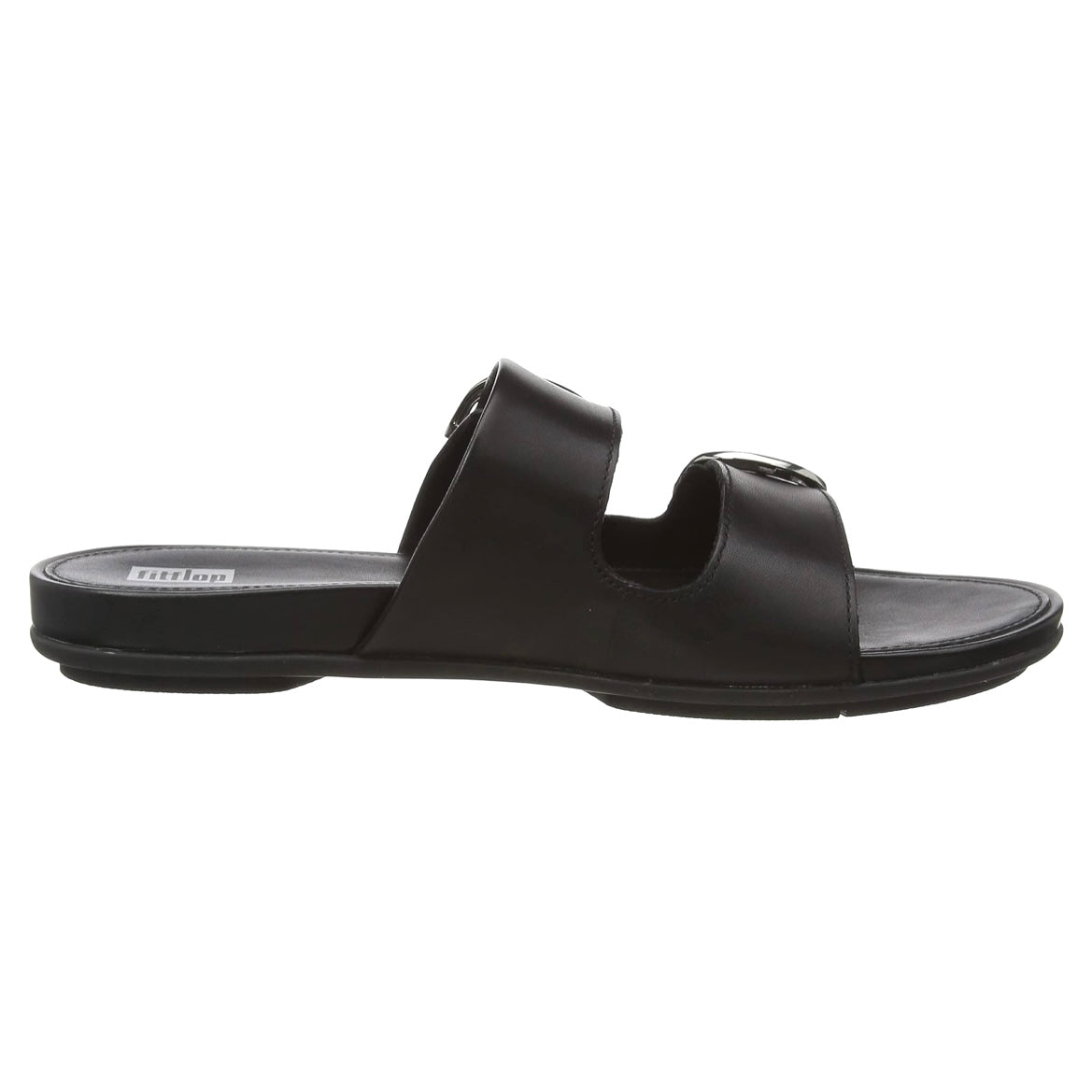 GRACCIE Women's Black Slide Sandals