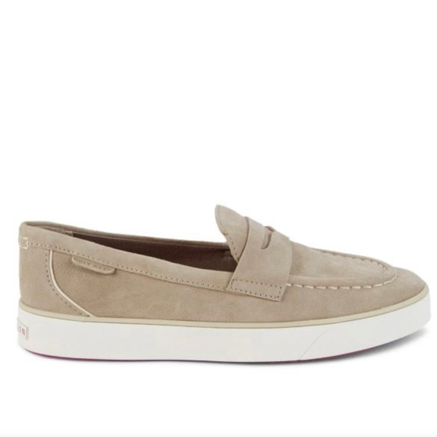 Nantucket 2.0 Penny Loafers Women's Flats Gray Size 6.5