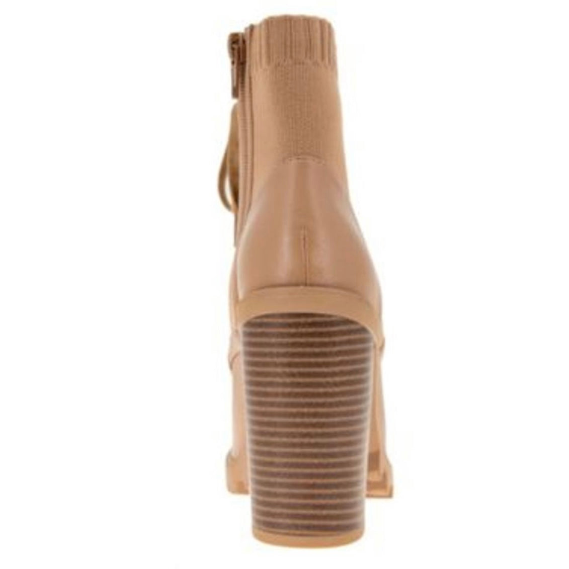 PILAS Lug Sole Booties Tan Size 7 Women's Ankle Boots
