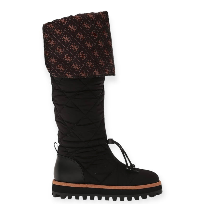 LADIVA Tall Quilted Boots Over-The-Knee Boot Women's Shoes