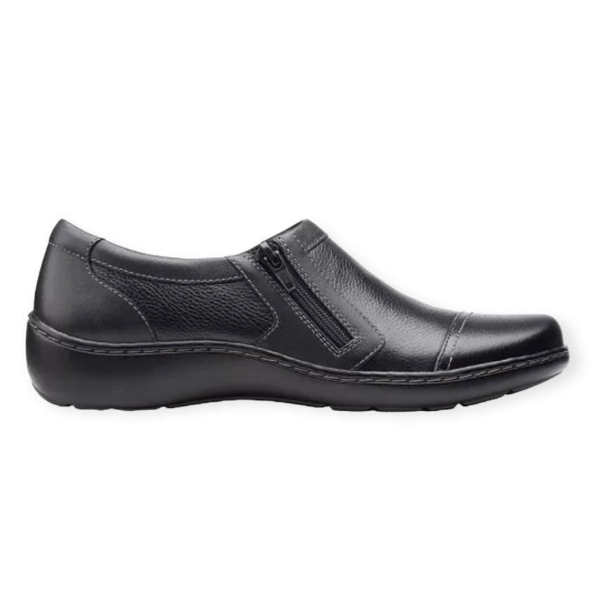 Women's CORA GINY Cushioned Zip Loafers Flats Shoes