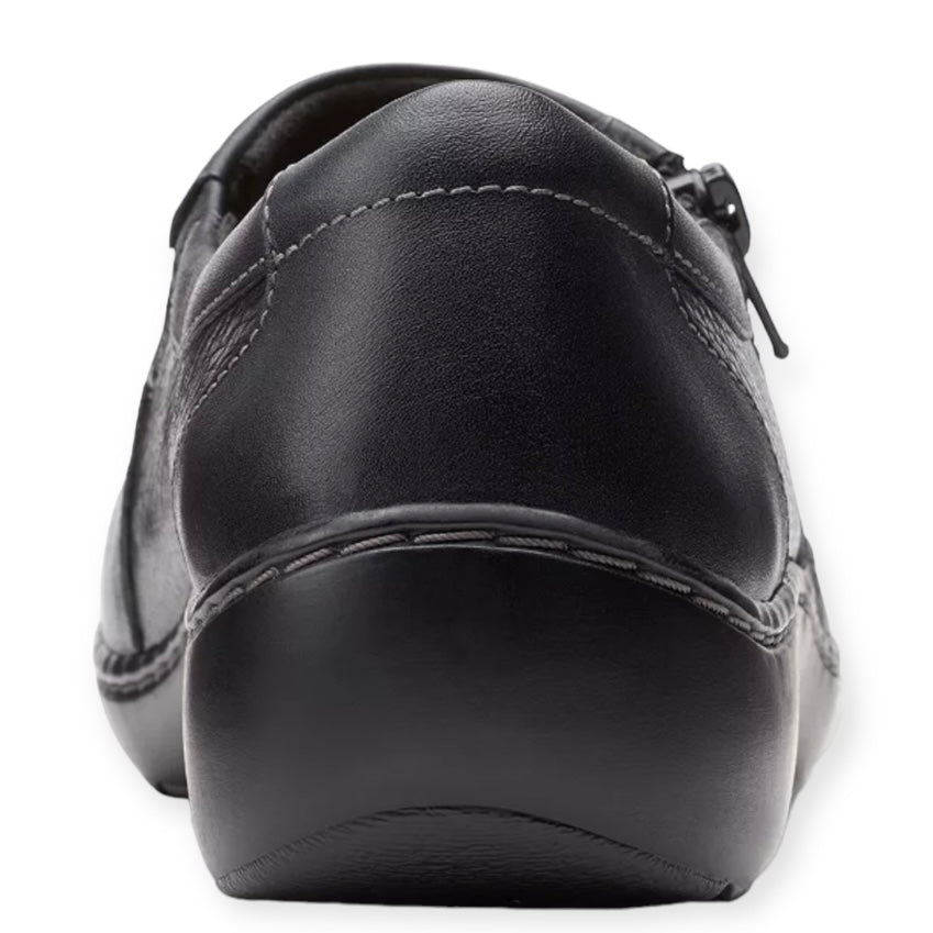 Women's CORA GINY Cushioned Zip Loafers Flats Shoes