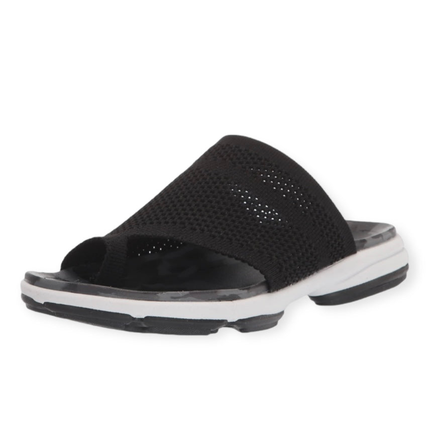 DESI Thong Women's Slide Sandals Black