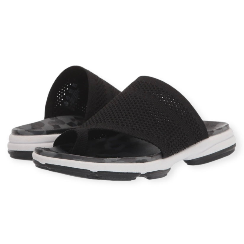 DESI Thong Women's Slide Sandals Black