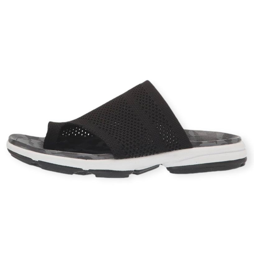 DESI Thong Women's Slide Sandals Black